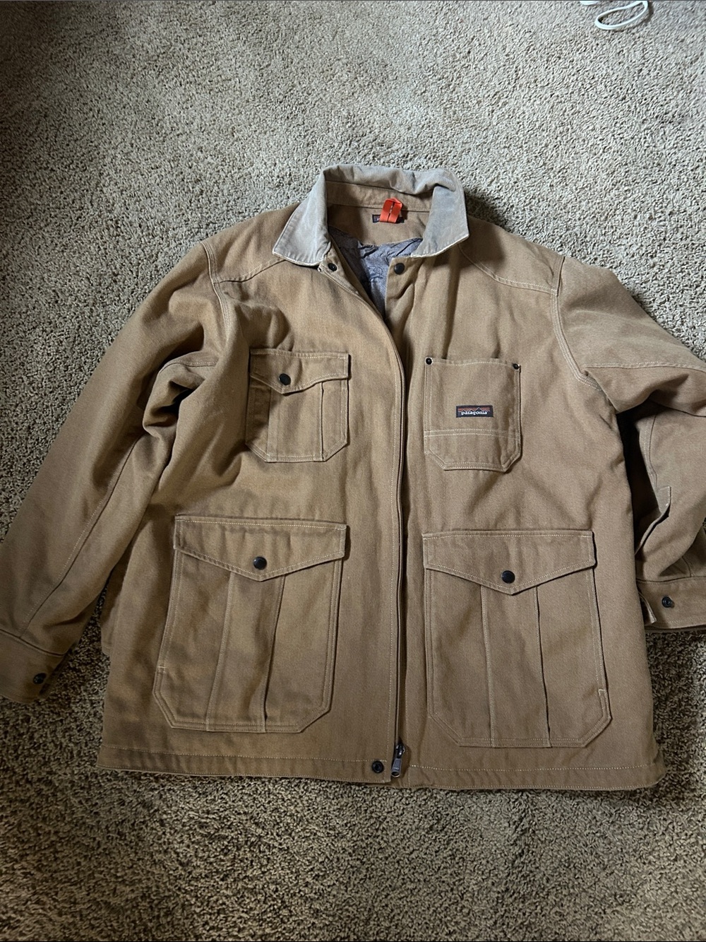Patagonia Men's XXL iron forge barn Classic Utility Coat never worn